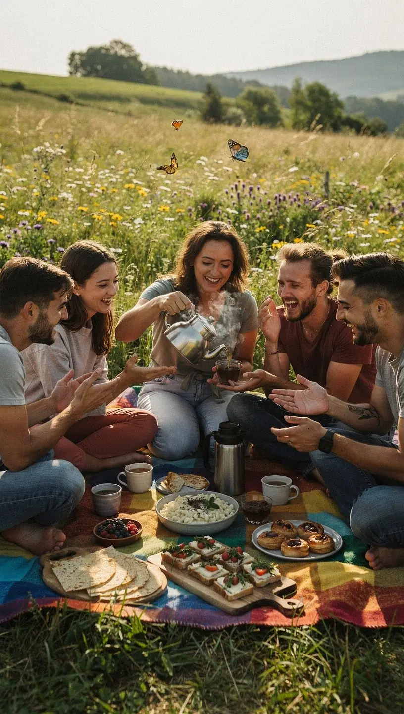 Pohľad na čajové lístky a sušené bylinky na bielej ploche